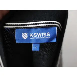 美國品牌 K.SWISS 男女通用 中性款 花紋拼接 運動外套