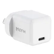 EFM ECO 30W GaN Wall Charger with Power Delivery and PPS technology - White