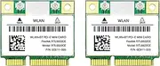 Binxind 2X RTL8822CE 1200Mbps 2.4G/5Ghz 802.11AC WiFi Card Network Mini PCIe Bluetooth 5.0 Support Laptop/PC 10/11