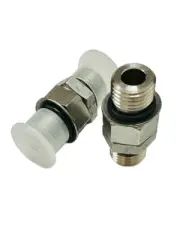 6 F5OHAO-SS 316 Stainless Steel, Union, 3/8 in x 3/8 in Fitting Pipe Size, Male