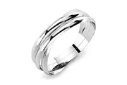 Solid 925 Sterling Silver Russian Love Ring