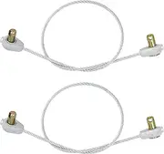 Hirldeea 746-0968 946-0968 Deck Lift Cable Fits MTD Cub Cadet Craftsman Troy-Bilt Ryobi Yard Machines Yard-Man Lawn Mower Tractor, Cable Length 16" (2 Pack)