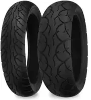 SR567 Front 110/70-16 SR568 Rear 120/80-16 Tire Set Yamaha Zuma 125 09-20