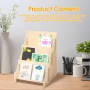 Card Display Stand Greeting Card Display Multifunctional Card Stand 3 Tier gujSA