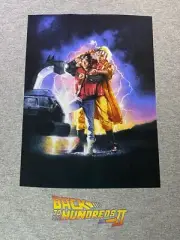 BACK TO THE FUTURE II x The Hundreds T Shirt Men XL Grey Long Slv MJ FOX Movie