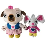 (2PCS/SET) Chip and Potato Plush Soft Stuffed Doll Kids Toy
