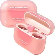 Girls Lip Gloss - Double Lip Gloss Tint - Earbuds Case Formed Lip Gloss Tint, Lipstick Balm With Heart-Shaped Applicator Long Lasting For Lip Care