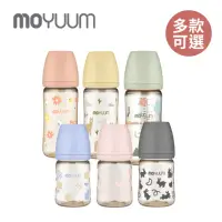 在飛比找momo購物網優惠-【MOYUUM】韓國 PPSU 設計款 寬口奶瓶 270ml