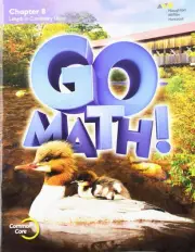 Go Math! Grade 2: Chapter 8 [Paperback] Houghton Mifflin Harcourt