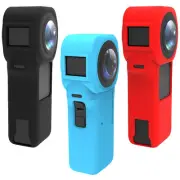 Colors Silicone Case Cover with Lens Cover For Insta360 One RS 1-Inch Camera f