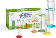 Learning Resources Measuring Cylinder Set - Educational Toy for Young Scientists, Science Lab Equipment, Science Building Kits, Chemistry Experiment Box, 3+, Medium