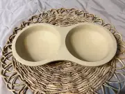 Pampered Chef Stoneware #5133 Double Serve Deep Dish Pot Pie/Cake/Egg