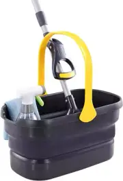 Collapsible Plastic Bucket Mop Bucket 10L (2.6Gallon) Cleaning Washing Basket fo