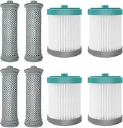 Roller Brush HEPA Filters&Pre Filters Compatible with Tineco A10 Hero/Master A11 Hero/Master Tineco Pure ONE S11/S12 Cordless Vacuums (Color : 016)