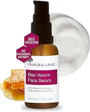 Bee Venom Face Serum for Face and Neck with Manuka Honey, Goji Extract and Vitamin E | Plant Based Formula | Carefully formulated to keep your skin young and healthy!