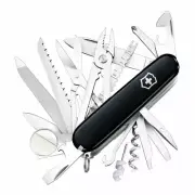 Victorinox Swiss Champ Black Swiss Army Knife Multi Tool Swisschamp 1.6795.3