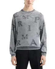 Emporio Armani Logo Letter Sweater