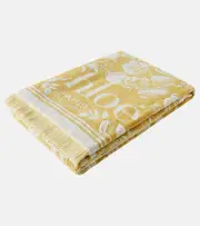 [Chloe] Chloé Chloé Plage cotton terry beach towel One Size yellow