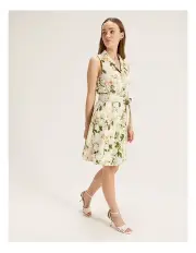 [REVIEW] Venus Floral Mini Dress in Ivory