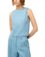 Staud Boa Linen Top