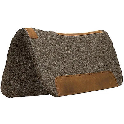 Weaver Leather Weaver Contoured Felt 25in x 26 in Pony Pad Gray