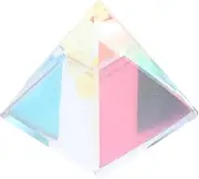 Alipis Mini Prism Catcher Decorative Glass Prisms for Boys and Girls DIY Suncatcher Kit for Girls Birthday
