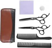 Hair Cutting Scissors Set Steel Pet Shears Comb Hairdressing Shears for Professional Grooming
