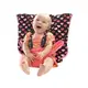 Riho里和家居 美國My Little Seat攜帶型嬰兒安全椅套-粉紅愛心