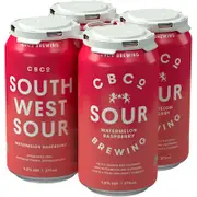 CBCo Watermelon & Raspberry Sour Can 375mL