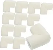 CANIGHT 12pcs Protector Protective Foam Foam Furniture Protector Bumpers Furniture Edge Safety Bumpers White