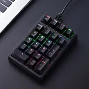 RGB Back Light Keypad Mini Keyboard Laptop External Numeric Mechanical Keyboard