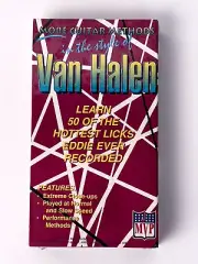 Van Halen Guitar Method Sealed