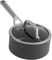 Ninja Foodi ZeroStick Saucepan with Lid, 20 cm Diameter, Black