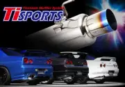 TOMEI TI RACING TITANIUM MUFFLER EXHAUST FOR Nissan Skyline GTR R32 R33 R34