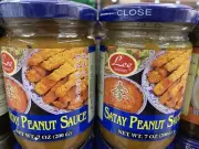 [2 Jar x 7 oz] Lee Brand Thai style Peanut Satay Paste Ready to eat sauce ✅