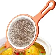 Colander for Kitchen - Fine Mesh Stainless Steel Sieve Strainer Pasta Colander,Multi-Functional, Space Saving Fine Mesh Food Loose Tea Strainer for Restaurants, Cafes
