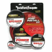 Rockford Fosgate RFK8X 8 Gauge Amplifier Power Installation Kit Car Audio *NEW**