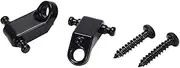 A Set 2 Pcs Electric Guitar Roller String Tree String Retainer - Black