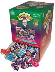 Mega Warheads Super Sour Gum Pops 19gm x 100