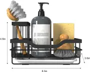 Multi-Functional Sink Caddy Sponge Holder Rust-Resistant