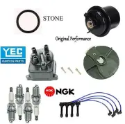 Tune Up Kit Gas Filter Cap Rotor NGK Wires & Plugs for Honda CR-V 1997