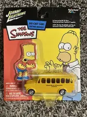 Johnny Lightning Diecast, Simpsons Springfield Elementary School Bus NEW!