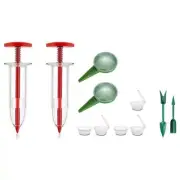 Seed Spreader, Manual Seedlings Dibber and Widger Set, Handheld Garden2414