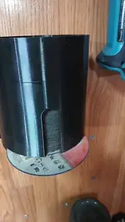 Angle grinder cutting disc dispenser for 115mm and 125mm discs