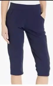 NEW Columbia Women's Anytime Casual Active Fit Pull On Capri Size Medium AD9