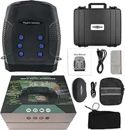 Night Vision Binoculars, Digital Night Vision Goggles Night Vision Scope 600M, 3" Large Viewing Screen for Hunting 100% Darkness with Photo and Video Storage,Black
