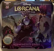 Disney Lorcana Illumineer's Quest Deep Trouble Ursula's Return Gift Set Box PO