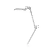 Doss Mled140 5" Lens Magnifier Led Light Lamp Diopter W/Desk Table Holder Clamp