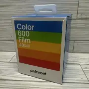 Polaroid Color 600 Instant Film (5-Pack, 40 Exposures) Best By 09/2024