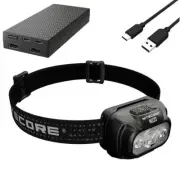 TRAVEL COMBO: Nitecore NU33 Rechargeable Headlamp 700 Lumen w/ NB20000 Powerbank